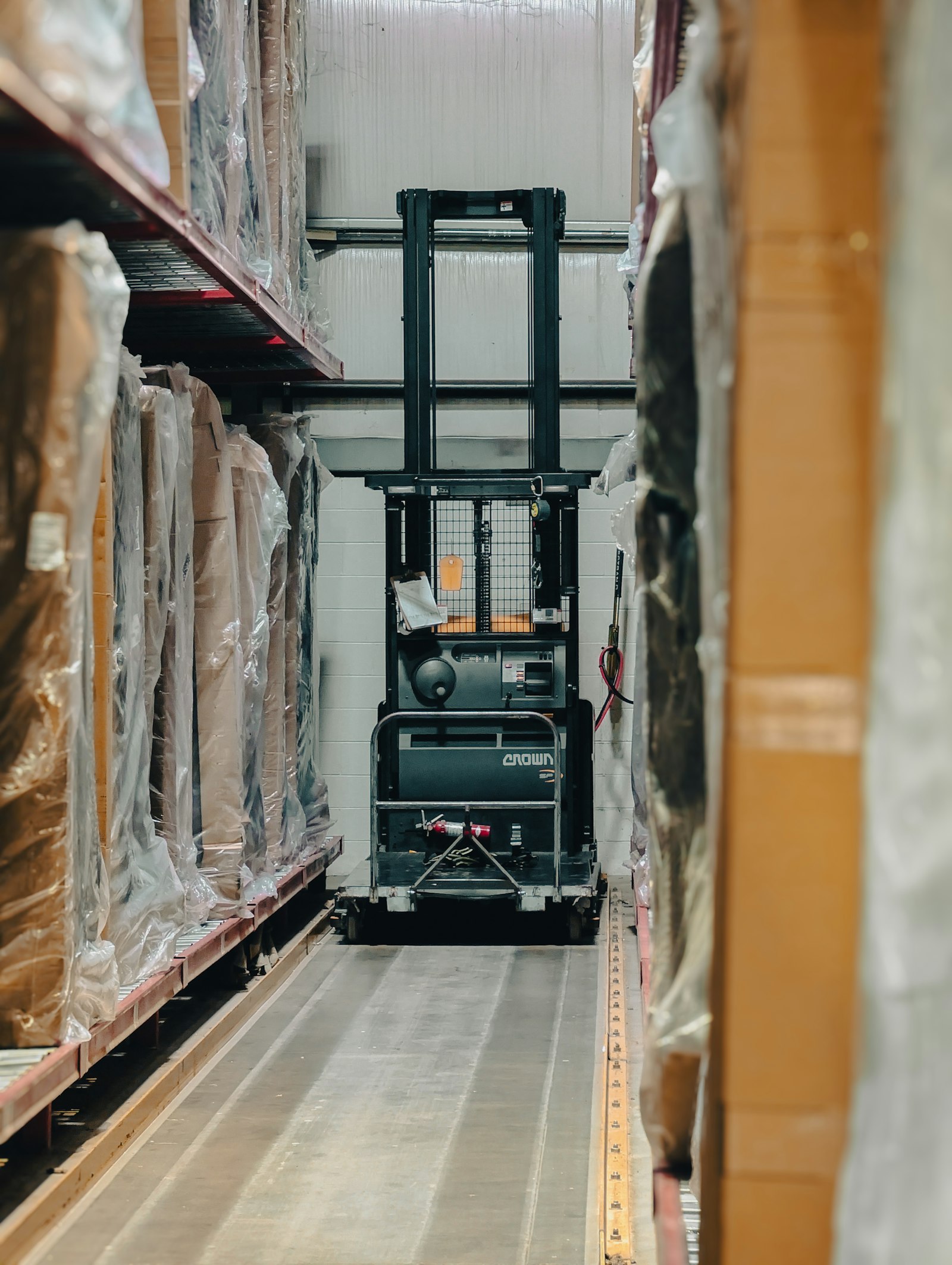 Warehouse floor at the Rotterdam headquarters